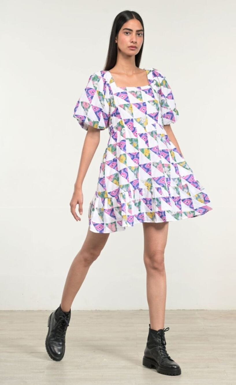 Banjanan Harley Patchwork Dress Size M